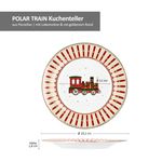 4er Set POLAR TRAIN Kuchenteller aus Porzellan - R0944#EXPR_Bild_5