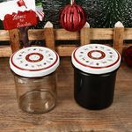 25er Set Sturzglas 350 ml To 82 Hirsch mit Zweigen Deckel incl. Rezeptheft_Bild_3