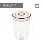25er Set Sturzglas 435 ml To 82 Hirsch mit Zweigen Deckel incl. Rezeptheft_Bild_5