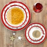 30tlg Kombiservice WEIHNACHTSTRAUM aus Porzellan für 6 Personen_Bild_4