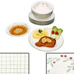 12tlg Tafelservice Holly Steingut für 6 Personen - 6x 23105840 & 6x 23105852_Bild_2