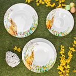 12tlg Tafelservice OSTERFREUDE Porzellan für 6 Personen_Bild_3