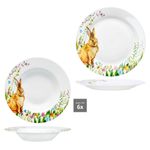 12tlg Tafelservice OSTERFREUDE Porzellan für 6 Personen_Bild_4