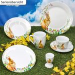 12tlg Tafelservice OSTERFREUDE Porzellan für 6 Personen_Bild_6