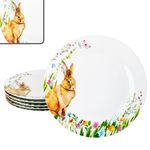 6er Set OSTERFREUDE Speiseteller Porzellan für 6 Personen_Bild_1