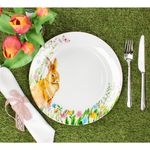 6er Set OSTERFREUDE Speiseteller Porzellan für 6 Personen_Bild_2