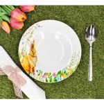 6er Set OSTERFREUDE Suppenteller Porzellan für 6 Personen_Bild_2