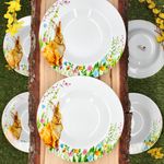 6er Set OSTERFREUDE Suppenteller Porzellan für 6 Personen_Bild_3