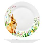 6er Set OSTERFREUDE Kuchenteller Porzellan für 6 Personen_Bild_4