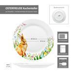 6er Set OSTERFREUDE Kuchenteller Porzellan für 6 Personen_Bild_7