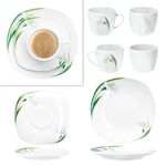 18tlg Kaffeeservice WHITE CALLA Porzellan für 6 Personen_Bild_4