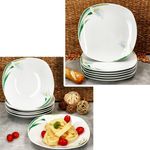 12tlg Tafelservice WHITE CALLA Porzellan für 6 Personen_Bild_4