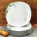 6er Set WHITE CALLA Speiseteller Porzellan für 6 Personen_Bild_2