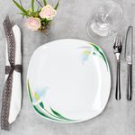 6er Set WHITE CALLA Speiseteller Porzellan für 6 Personen_Bild_4