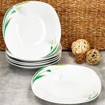 6er Set WHITE CALLA Suppenteller Porzellan für 6 Personen_Bild_2