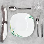 6er Set WHITE CALLA Suppenteller Porzellan für 6 Personen_Bild_4