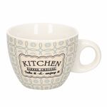 4er Set Retro Kitchen Espressotassen + Untertassen 80ml 2x Blau & 2x Rose - 66449 & 65770_Bild_5