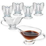 6er Set Sauciere Gourmet aus Glas 310ml - 5145020_Bild_1