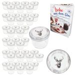 40er Set Sturzglas 230 ml To 82 Alois Hirsch Deckel incl. Rezeptheft_Bild_2
