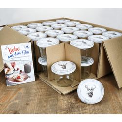 00081476-Sturz-TO82-Alois-Hirsch-Deckel-230er-Karton-mit-Heft.jpg 40er Set Sturzglas 230 ml To 82 Alois Hirsch Deckel incl. Rezeptheft_Bild_7