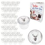 50er Set Sturzglas 230 ml To 82 Alois Hirsch Deckel incl. Rezeptheft_Bild_2