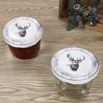 50er Set Sturzglas 230 ml To 82 Alois Hirsch Deckel incl. Rezeptheft_Bild_3