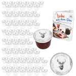 100er Set Sturzglas 230 ml To 82 Alois Hirsch Deckel incl. Rezeptheft_Bild_1