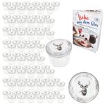 100er Set Sturzglas 230 ml To 82 Alois Hirsch Deckel incl. Rezeptheft_Bild_2