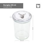 6er Set Sturzglas 435 ml To 82 Alois Hirsch Deckel incl. Rezeptheft_Bild_5