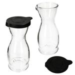 5 Liter geeicht aus Glas mit schwarzem Kunststoff-Deckel - 13172818S_Bild_2