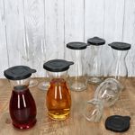 5 Liter geeicht aus Glas mit schwarzem Kunststoff-Deckel - 13172818S_Bild_3