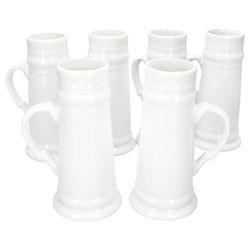 02-Koessinger-Fuerstenkrug-weiss-6er-Set.jpg 5 Liter konisch Keramik_Bild_2