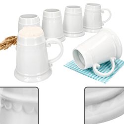 01-Koessinger-Residenzkrug-weiss-6er-Set-Deko.jpg 5 Liter konisch Keramik_Bild_1