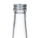 6er Set Geradhalsflasche 1000 ml + Schraubverschluss PP28 Silber_Bild_2
