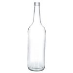 6er Set Geradhalsflasche 1000 ml + Schraubverschluss PP28 Silber_Bild_5