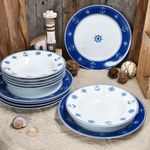 12tlg Tafelservice AHOI für 6 Personen aus Porzellan_Bild_2