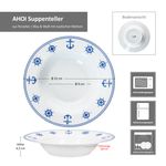 6er Set AHOI Suppenteller für 6 Personen aus Porzellan_Bild_7