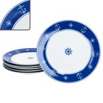 6er Set AHOI Kuchenteller für 6 Personen aus Porzellan_Bild_2