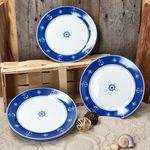 6er Set AHOI Kuchenteller für 6 Personen aus Porzellan_Bild_3