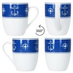 6er Set AHOI Kaffeebecher für 6 Personen aus Porzellan_Bild_4