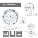 18tlg Kaffeeservice NEPTUN für 6 Personen aus Porzellan_Bild_8