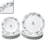 12tlg Tafelservice NEPTUN für 6 Personen aus Porzellan_Bild_1