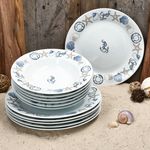 12tlg Tafelservice NEPTUN für 6 Personen aus Porzellan_Bild_2