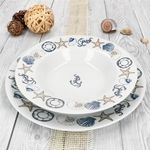 12tlg Tafelservice NEPTUN für 6 Personen aus Porzellan_Bild_3