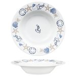 6er Set NEPTUN Suppenteller für 6 Personen aus Porzellan_Bild_4