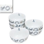 6er Set NEPTUN Müslischalen für 6 Personen aus Porzellan_Bild_1