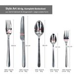 30tlg. Justinus Style Art Komplett-Besteckset für 6 Personen - 630-310_Bild_5