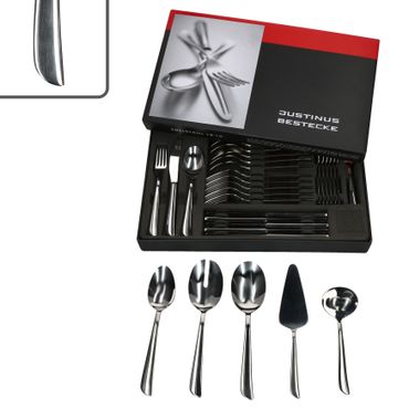 35tlg. Twist Komplett-Besteckset + Anlegeteile für 6 Personen - 630-480_Bild_1