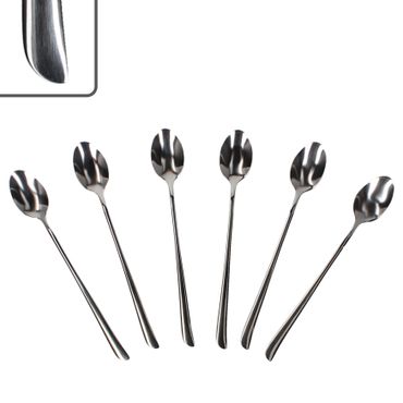 6er Set Twist Latte Macchiato Löffel für 6 Personen - 747-480_Bild_1