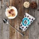 12tlg Latte Macchiato Set - 6x CREMONA Gläser blau + 6x TWIST Latte Macchiato Löffel - 0806236 & 747-480_Bild_3